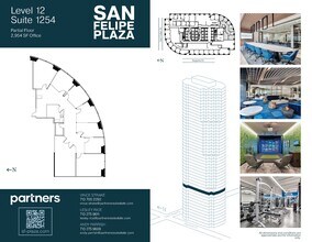 5847 San Felipe St, Houston, TX à louer Plan d’étage– Image 2 sur 2