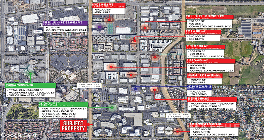 5780 Canoga Ave, Woodland Hills, CA à louer - Photo de l’immeuble – Image 3 sur 3