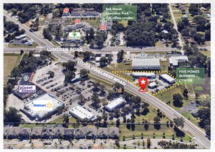 900-918 Lithia Pinecrest Rd, Brandon, FL - Vue aérienne vue de carte