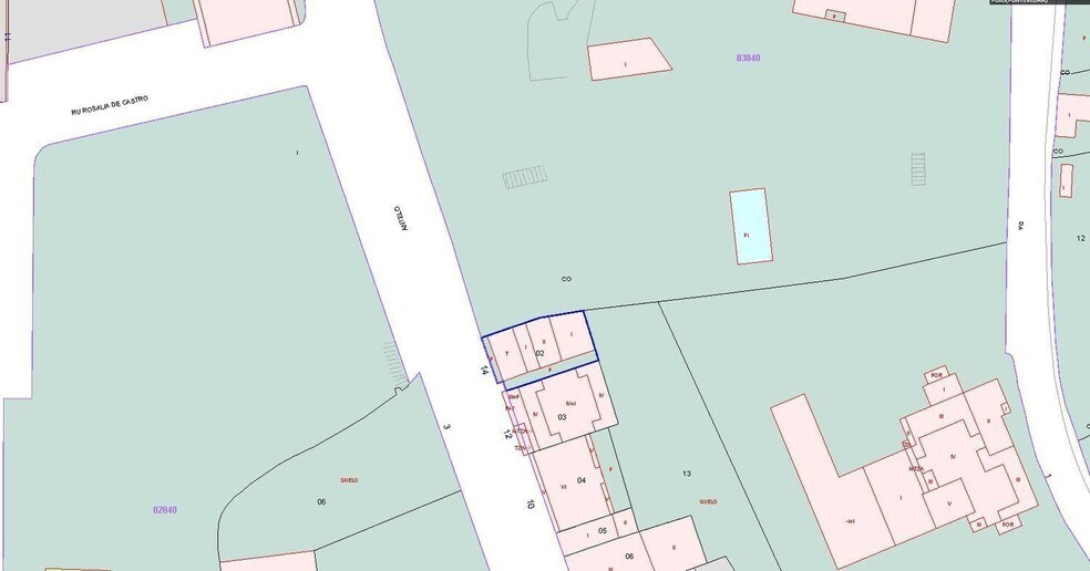 Avenida Antelo Mariño, 14, Poio, Pontevedra à vendre - Plan de site – Image 2 sur 8