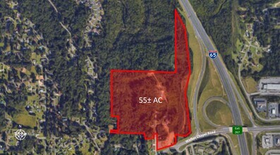 Walker Chapel Road, Fultondale, AL - Vue aérienne  vue de carte