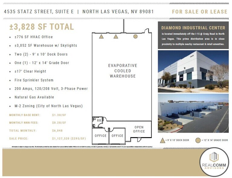 4535 Statz St, North Las Vegas, NV à vendre - Photo de l’immeuble – Image 3 sur 13