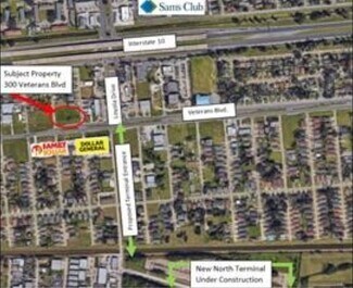 Plus de détails pour 300 Veterans Memorial Blvd, Kenner, LA - Terrain à vendre