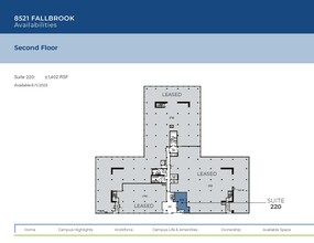 8521 Fallbrook Ave, West Hills, CA à louer Plan d’étage– Image 1 sur 1