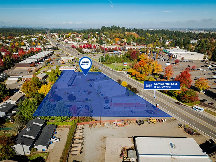 5245-5251 Commercial St SE, Salem, OR à vendre - Photo de l’immeuble – Image 2 sur 2
