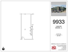 9933 Lawler Ave, Skokie, IL à louer Plan de site– Image 1 sur 1