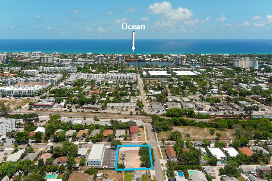 248 SE 1st Ave, Delray Beach, FL à vendre - Aérien – Image 3 sur 3