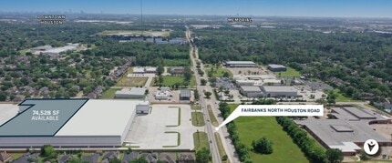 Fairbanks North Houston Rd, Houston, TX - Vue aérienne  vue de carte