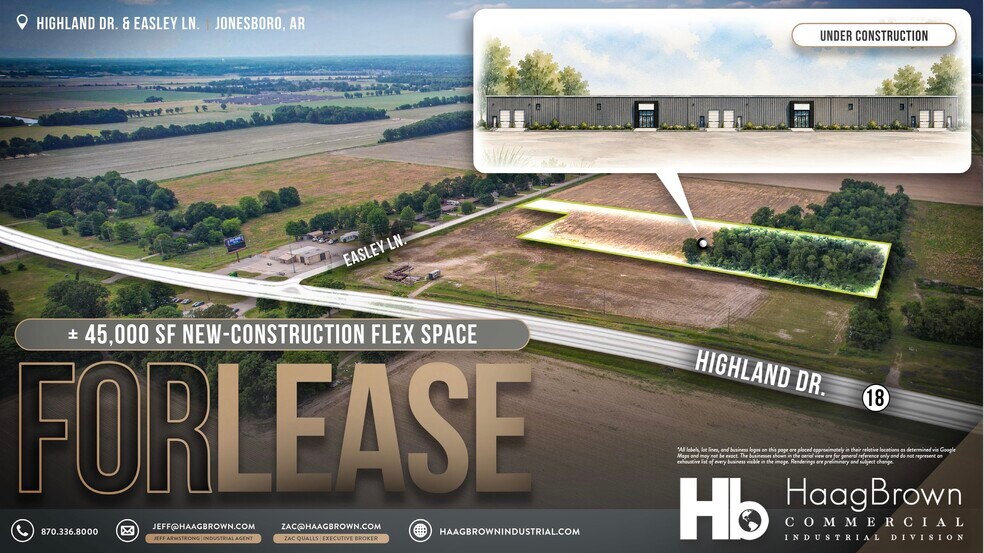 6904 E Highland Dr, Jonesboro, AR à louer - Plan de site – Image 1 sur 9