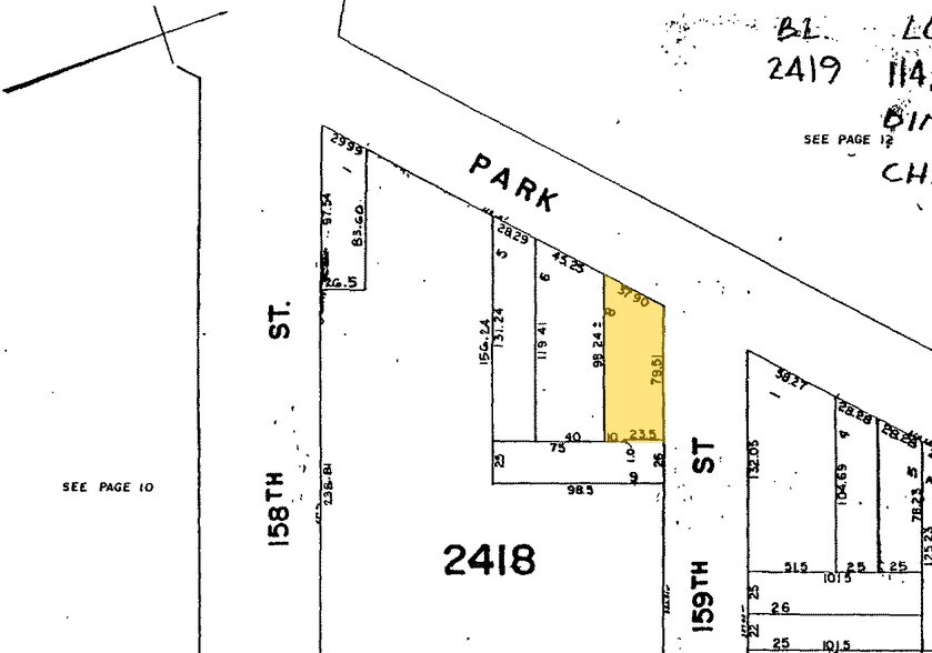 300 E 159th St, Bronx, NY à vendre - Plan cadastral – Image 2 sur 2