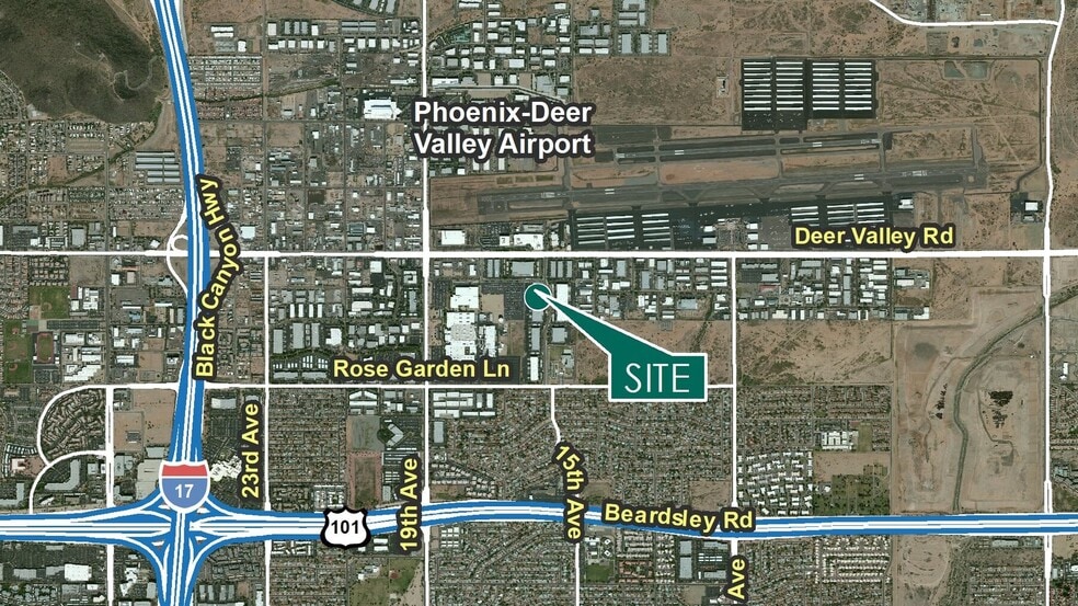 21420 N 15th Ln, Phoenix, AZ à louer - Aérien – Image 3 sur 3