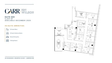 2311 Wilson Blvd, Arlington, VA à louer Plan d’étage– Image 1 sur 1