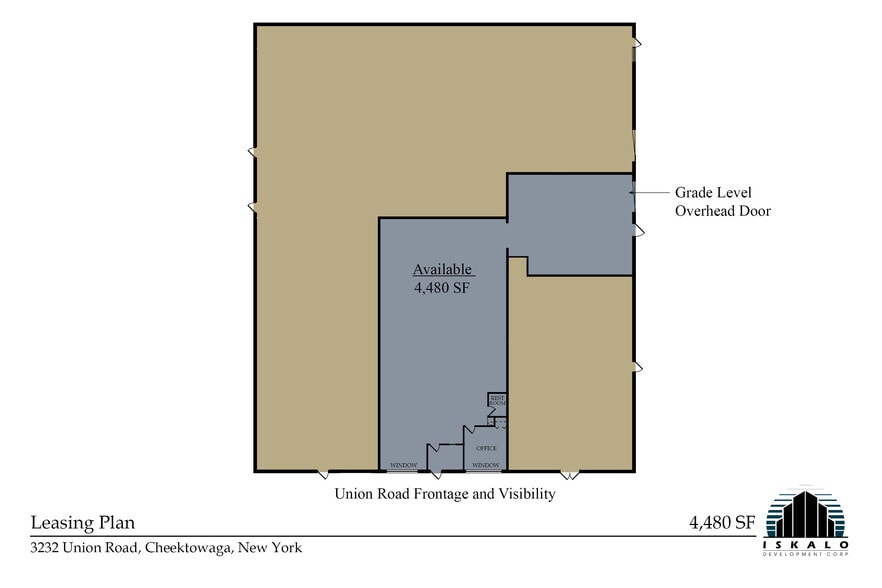3230-3268 Union Rd, Cheektowaga, NY à louer - Plan d’étage – Image 2 sur 3