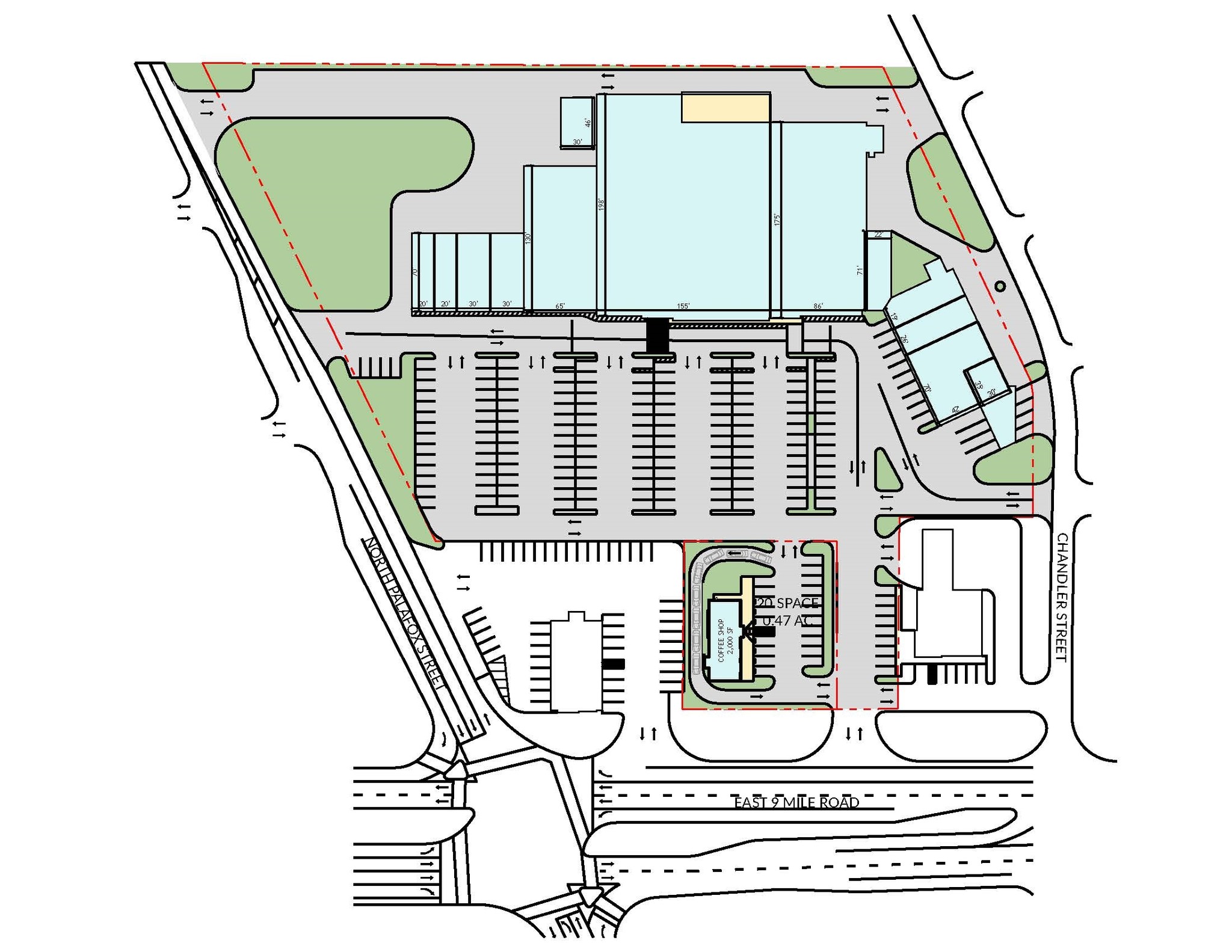 2 E Nine Mile Rd, Pensacola, FL à louer Plan de site– Image 1 sur 2