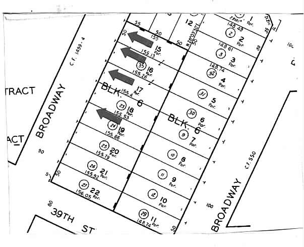 3816-3818 S Broadway, Los Angeles, CA à louer - Plan cadastral – Image 3 sur 3