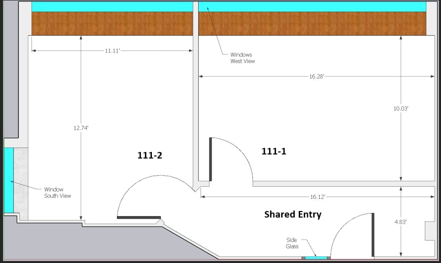 1800 Teague Dr, Sherman, TX à louer Plan d’étage– Image 1 sur 1