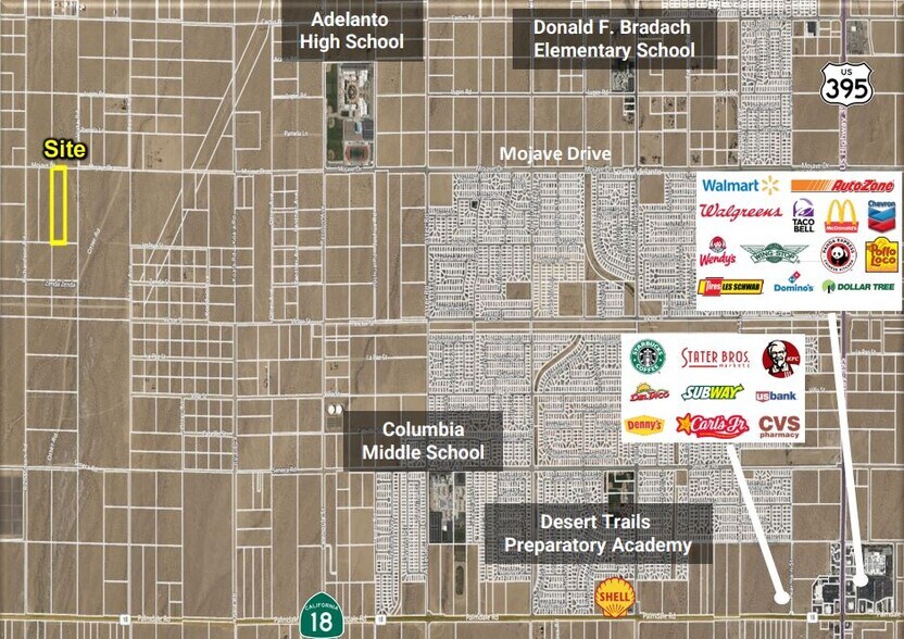 Mojave Dr, Adelanto, CA à vendre - Photo de l’immeuble – Image 1 sur 1