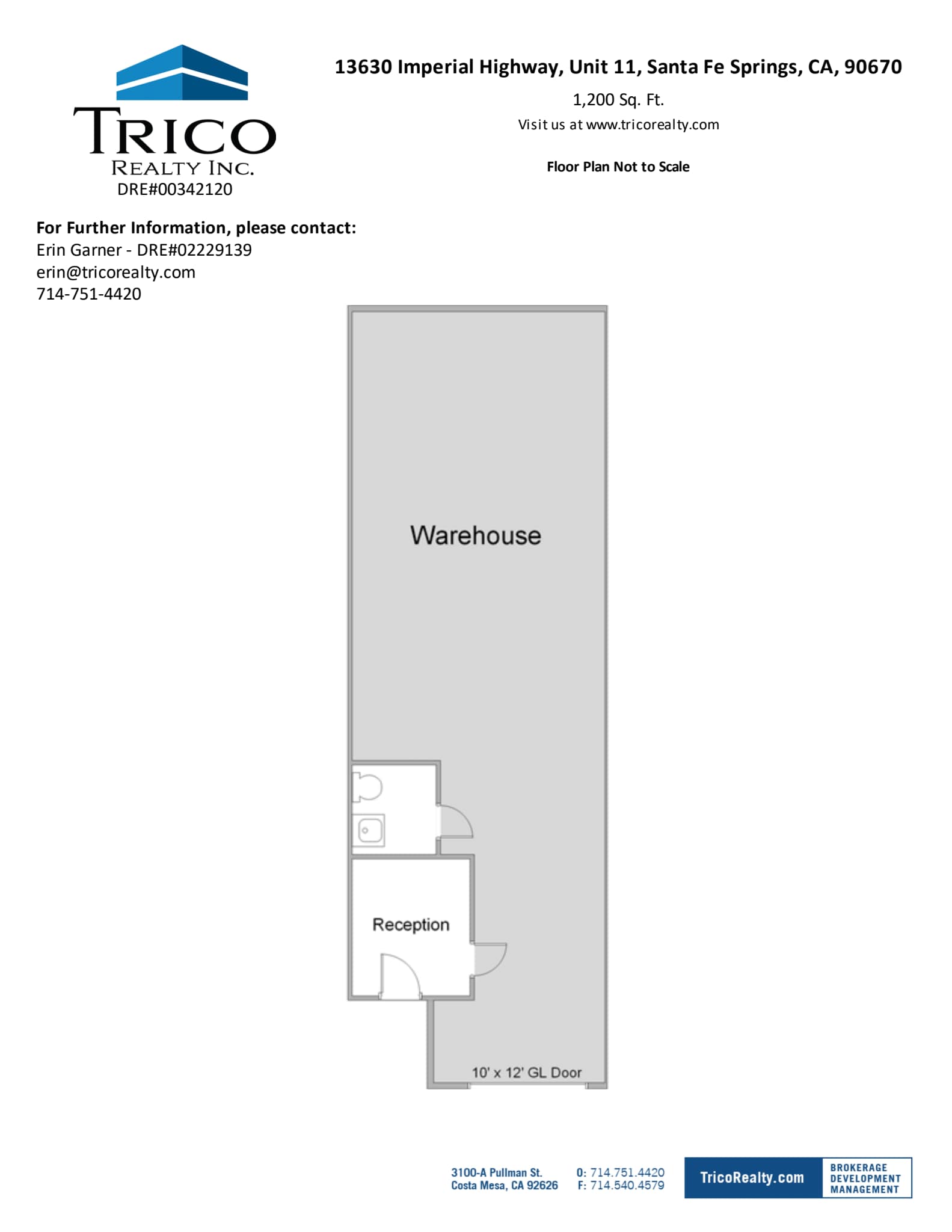13600-13640 Imperial Hwy, Santa Fe Springs, CA à louer Plan d’étage– Image 1 sur 1