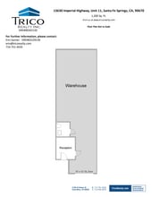 13600-13640 Imperial Hwy, Santa Fe Springs, CA à louer Plan d’étage– Image 1 sur 1