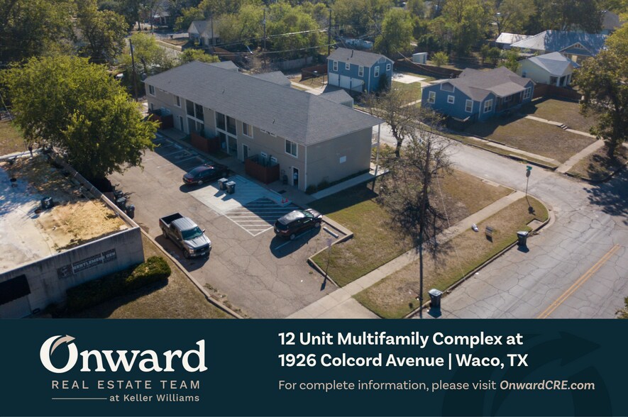 1926 Colcord St, Waco, TX à vendre - Photo de l’immeuble – Image 2 sur 9