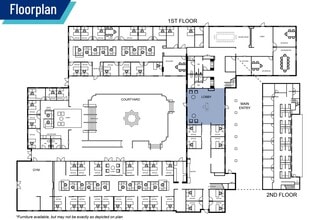 250 Middlefield Rd, Menlo Park, CA à louer Plan d’étage– Image 1 sur 1