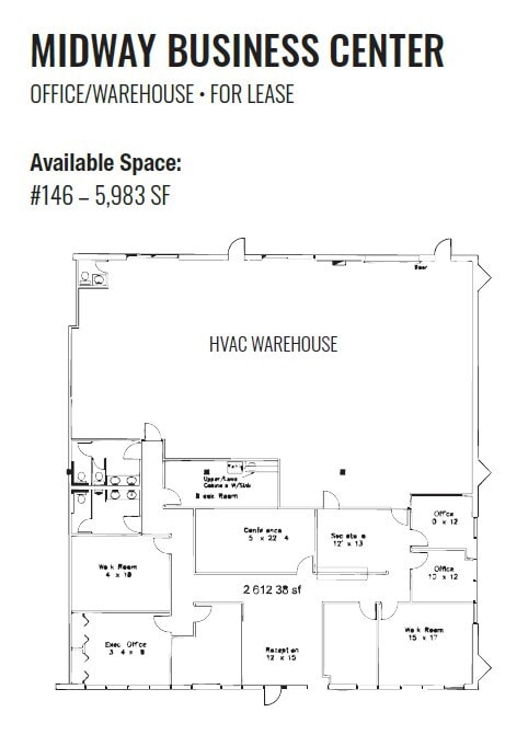 4275 Kellway Cir, Addison, TX à louer Plan d’étage– Image 1 sur 1