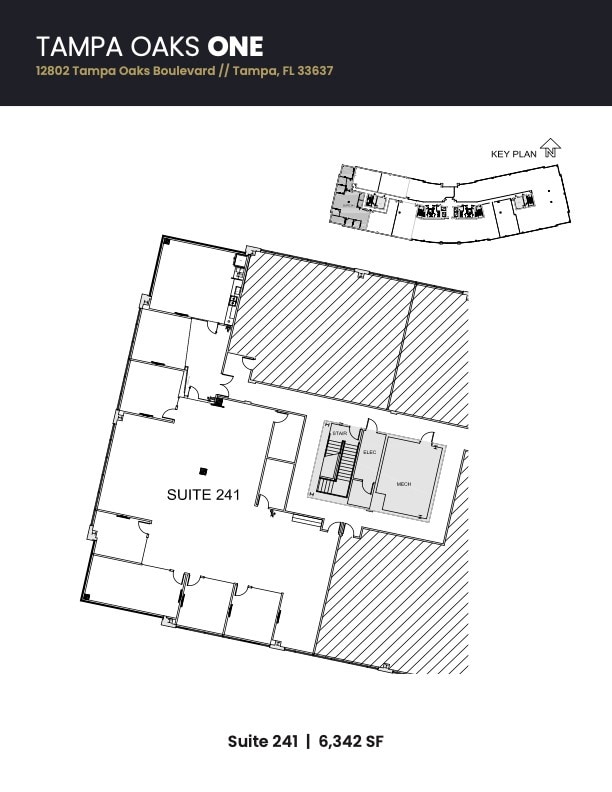 12802 Tampa Oaks Blvd, Tampa, FL à louer Plan d’étage– Image 1 sur 1