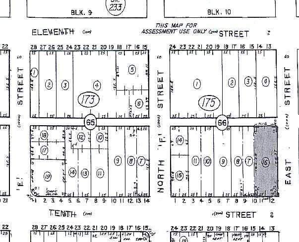 241 E 10th St, Tracy, CA à vendre - Plan cadastral – Image 2 sur 3