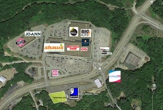 95 Daniel Webster Hwy, Belmont, NH - Vue aérienne vue de carte