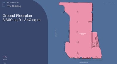 Local commercial dans 270 Brompton Rd, London à louer Plan d’étage– Image 2 sur 2
