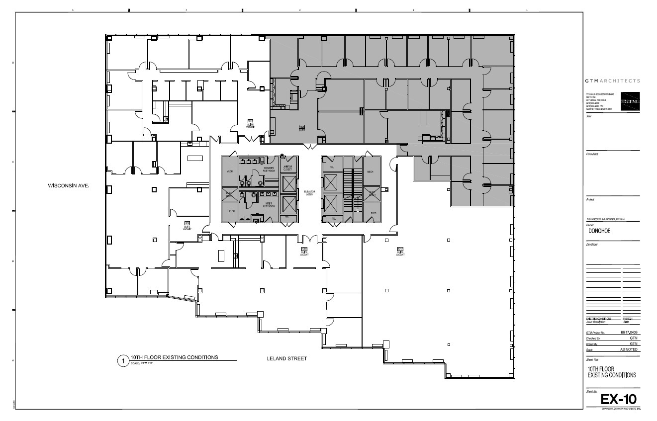 7101 Wisconsin Ave, Bethesda, MD à louer Plan d’étage– Image 1 sur 1