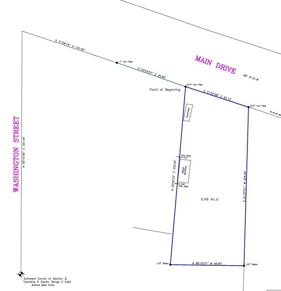 5388 Main Dr, New Hope, AL à vendre - Plan cadastral – Image 2 sur 3