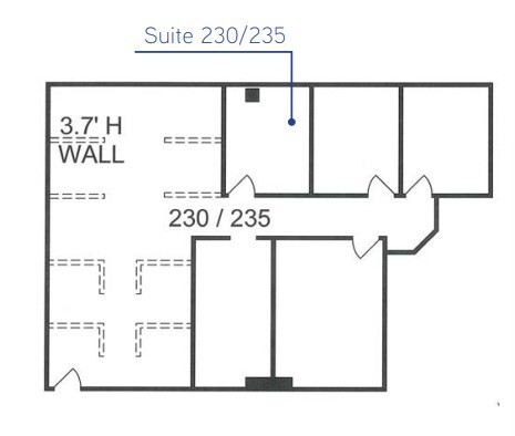 16461 Sherman Way, Van Nuys, CA à louer Plan d’étage– Image 1 sur 1