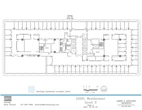 10205 Westheimer Rd, Houston, TX à louer Plan de site– Image 1 sur 2