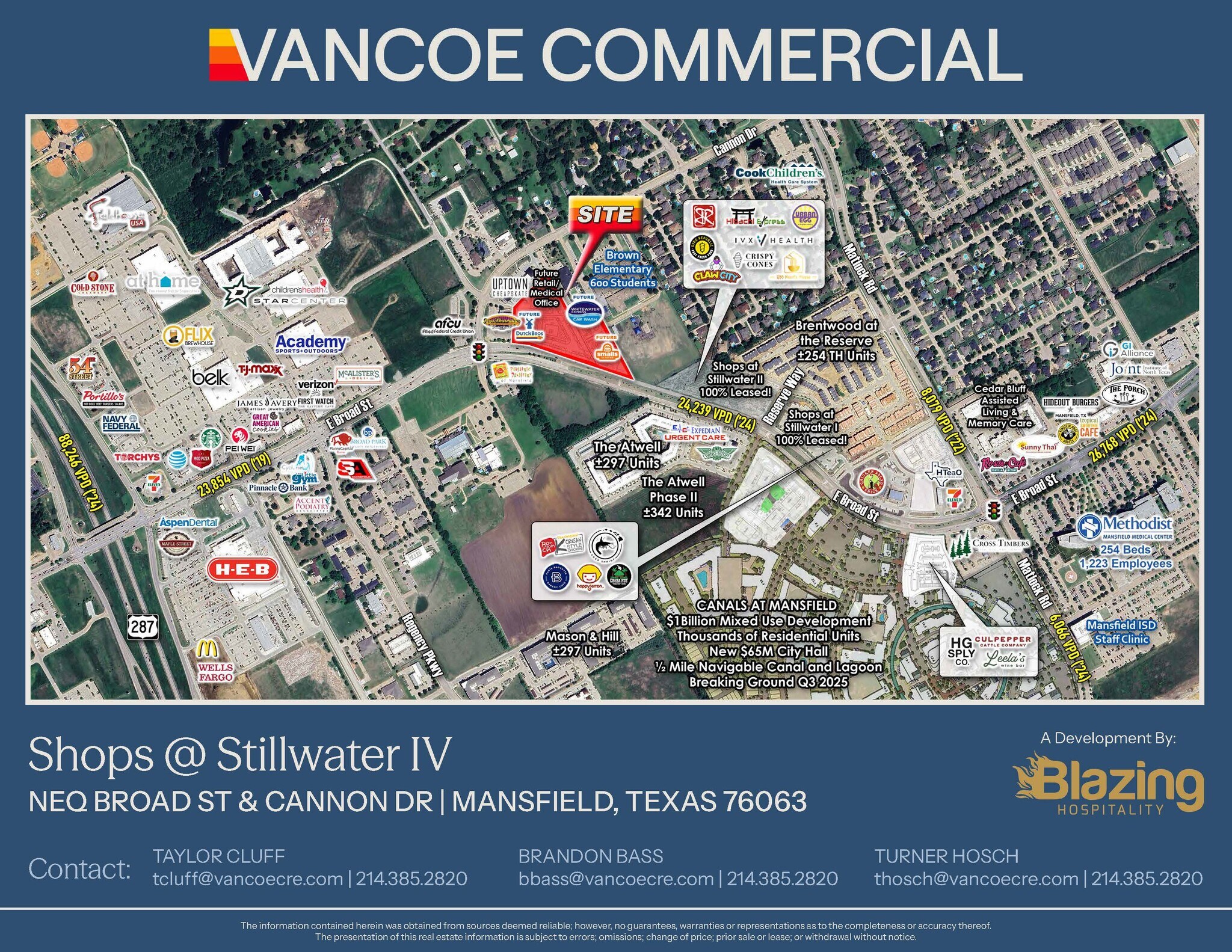 NEQ of Broad St & Cannon Dr, Mansfield, TX à louer Photo principale– Image 1 sur 7