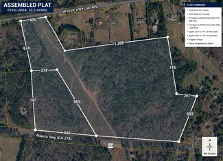 Plus de détails pour Atlanta Hwy Assemblage – Terrain à vendre, Rutledge, GA