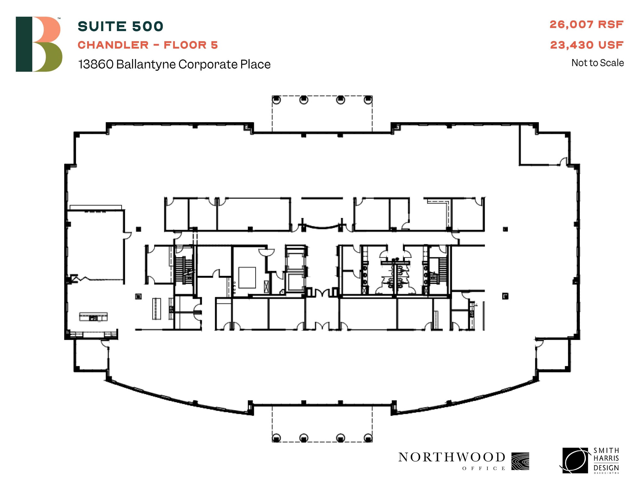 13860 Ballantyne Corporate Pl, Charlotte, NC à louer Plan d’étage– Image 1 sur 1