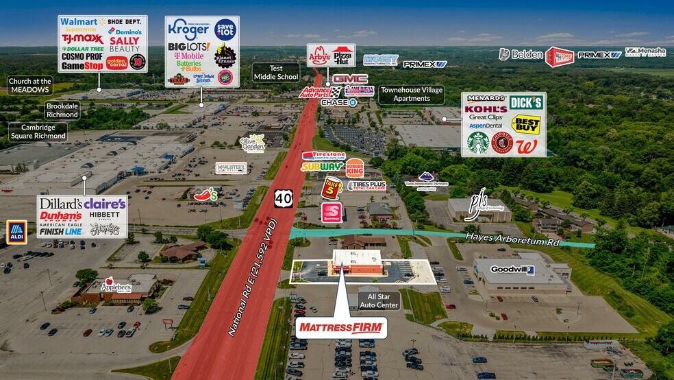 4404 National Rd E, Richmond, IN à vendre - Photo de l’immeuble – Image 2 sur 5
