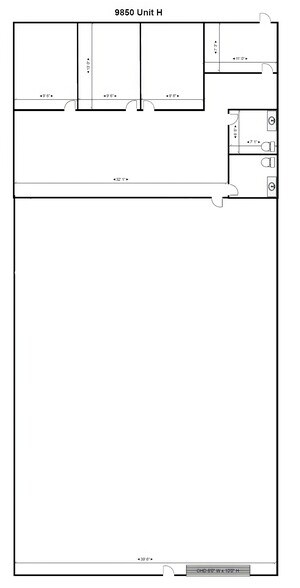 9850 W 190th St, Mokena, IL à louer - Plan d’étage – Image 2 sur 12