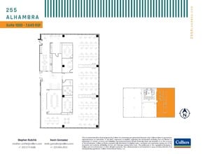 255 Alhambra Cir, Coral Gables, FL à louer Plan d’étage– Image 1 sur 1