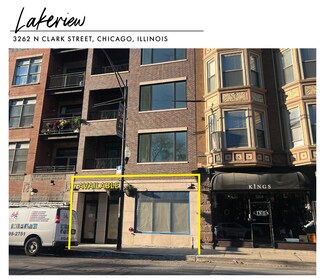 Plus de détails pour 3260 N Clark St, Chicago, IL - Local commercial à louer