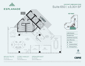 2425 E Camelback Rd, Phoenix, AZ à louer Plan d’étage– Image 1 sur 1