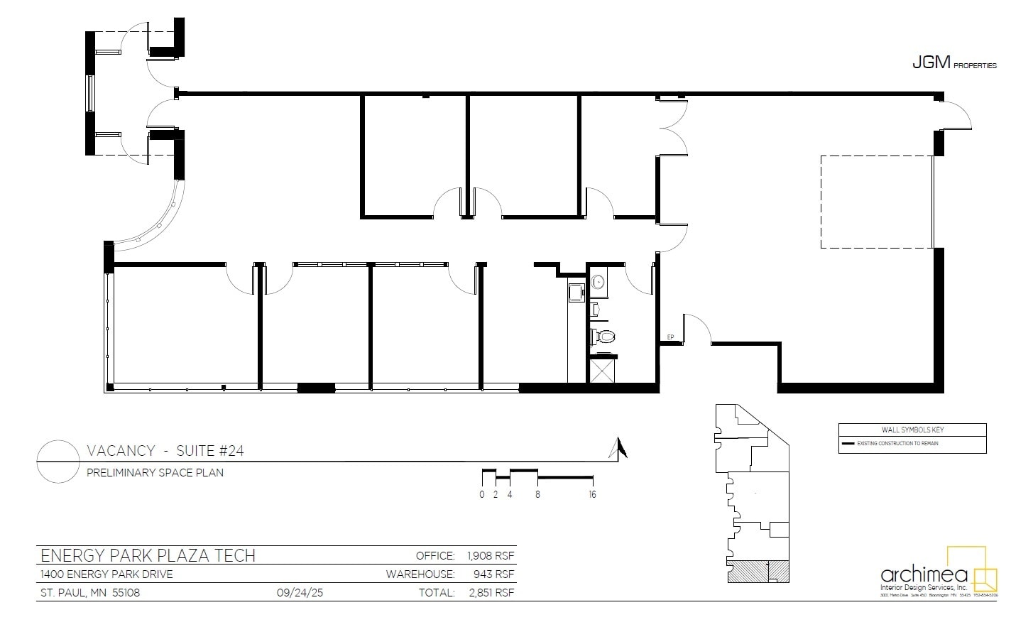 1400-1410 Energy Park Dr, Saint Paul, MN à louer Plan d’étage– Image 1 sur 1