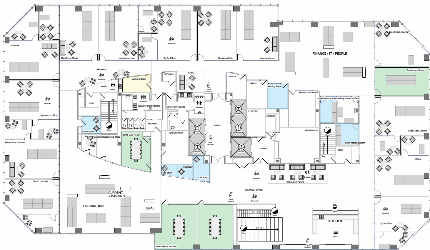 6060 Center Dr, Los Angeles, CA à louer Plan d’étage– Image 1 sur 2