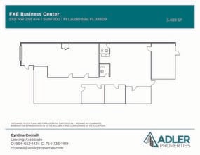 5101 NW 21st Ave, Fort Lauderdale, FL à louer Plan d’étage– Image 1 sur 17