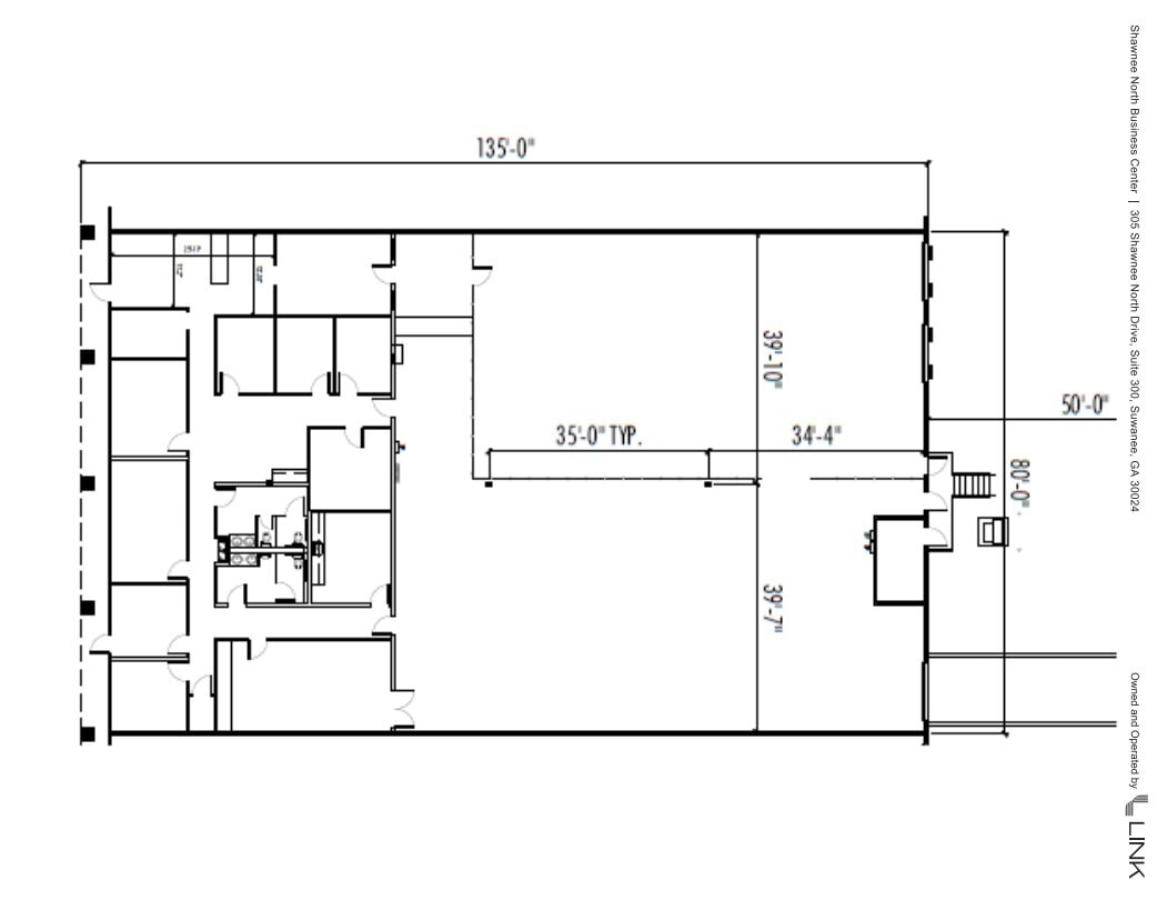 305 Shawnee North Dr, Suwanee, GA à louer Plan d’étage– Image 1 sur 1