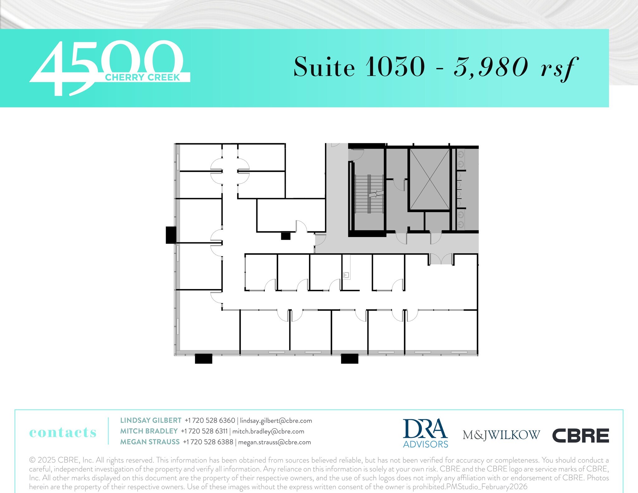 4500 S Cherry Creek Dr, Denver, CO à louer Plan de site– Image 1 sur 1