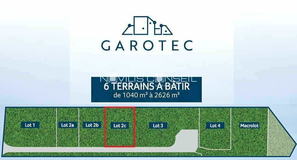 Terrain dans Gratentour à louer Plan de site– Image 1 sur 7