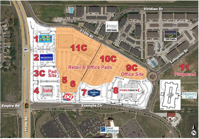 Hwy 287 & Exempla Cir, Lafayette, CO à vendre - Photo principale – Image 1 sur 1