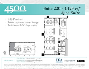 4500 S Cherry Creek Dr, Denver, CO à louer Plan d’étage– Image 1 sur 1